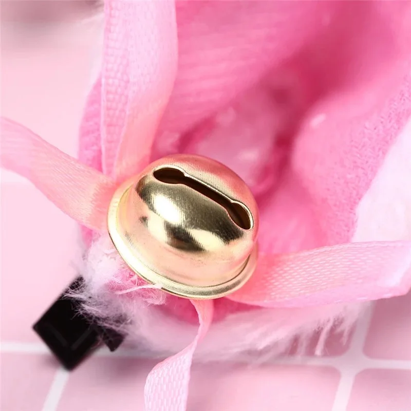 

2Pcs/Set Cat Ears With Bell Hair Clips For Women Cosplay Party Faux Fur Costume Hairpins Girls Halloween Hair Accessories Gifts