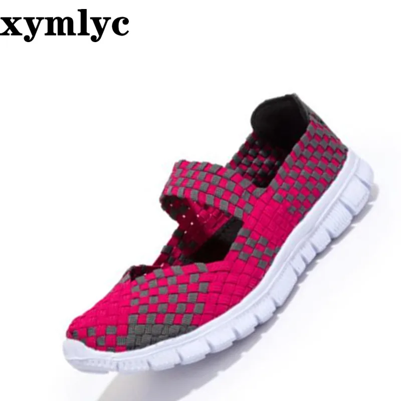 Туфли женские на плоской подошве пикантные дышащие повседневные Нескользящие с