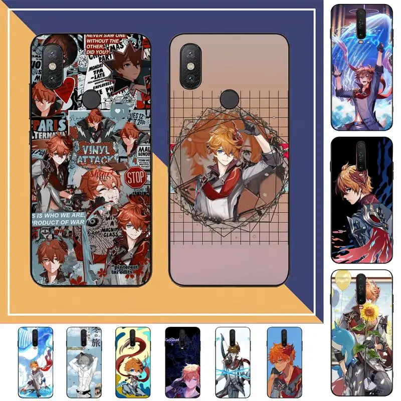 

TOPLBPCS Genshin Impact Tartaglia Phone Case for Redmi Note 8 7 9 4 6 pro max T X 5A 3 10 lite pro