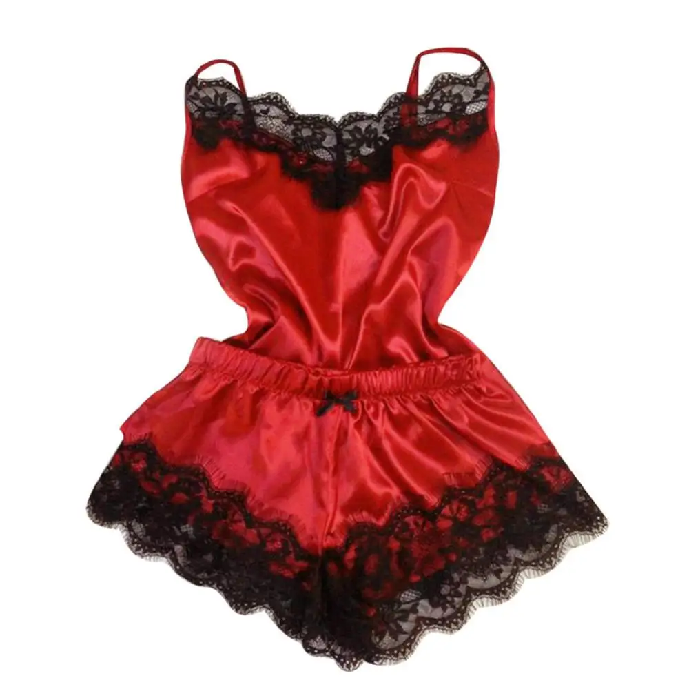 

Women's Sleep&Lounge Sexy Lingerie silk satin Nightwear Fashion Loose Lace Sleepwear Robe Summer Nightgowns&Sleepshirts Femme