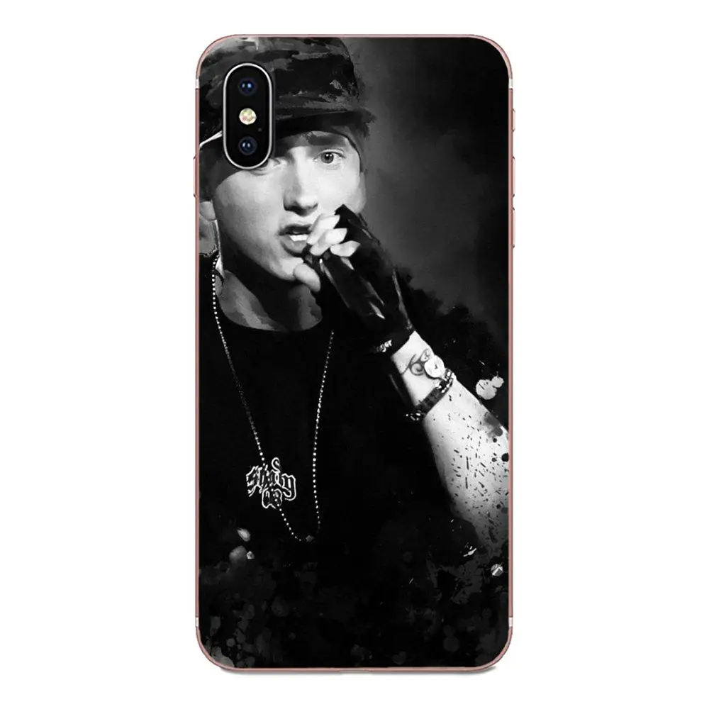 Чехол из ТПУ с принтом в стиле хип-хоп Rapper Eminem новый стиль для Samsung Galaxy J8 J7 pro 2018 2017