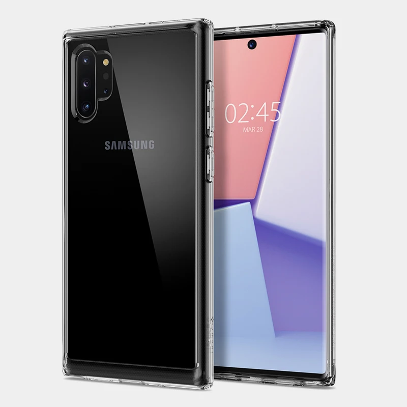 360 полный защитный чехол для samsung Note 10 Plus S10 S8 S9 A20E A70 A90 A50 A9 противоударный чехол Встроенный протектор экрана - Цвет: Transparent