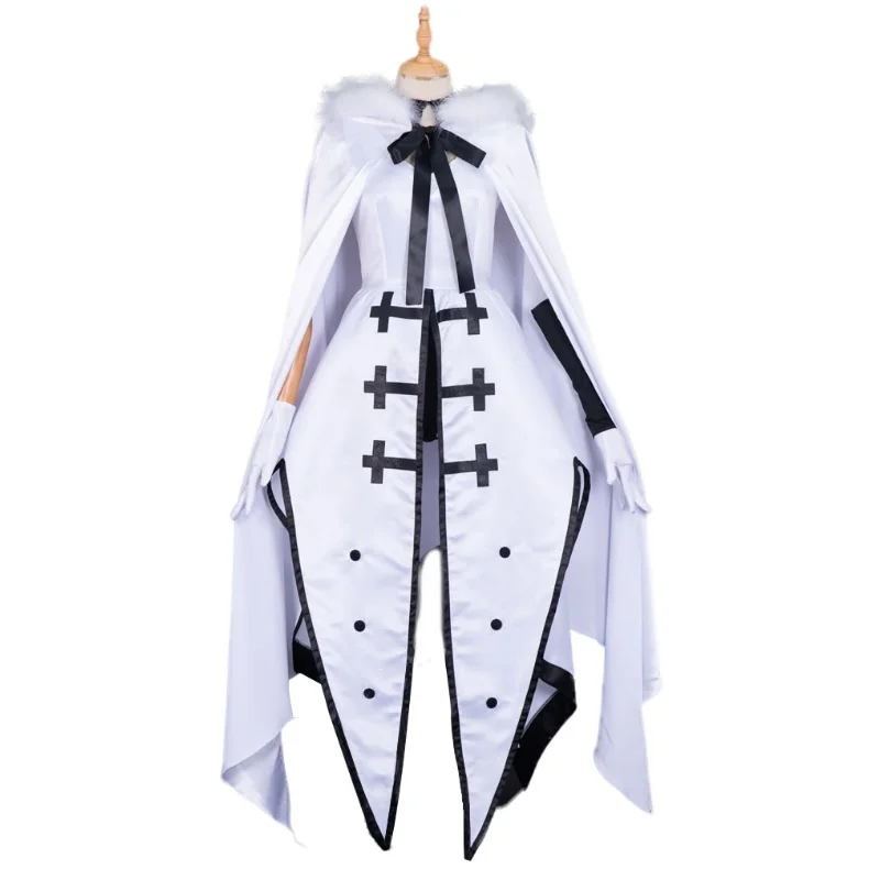 

Anime Vivy Fluorite Eye's Song Cosplay Costumes White Dress Uniforms Fancy Outfits Halloween Carnival Party Suits Custom Made