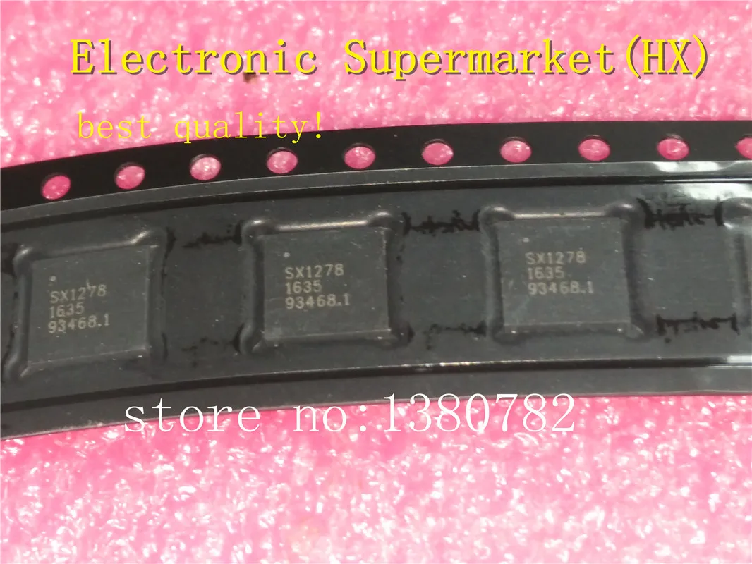 

Free Shipping 10pcs/lots SX1278IMLTRT SX1278 QFN 100%New original IC In stock!