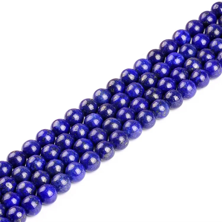 lapis lazuli Натуральный драгоценный камень тигровый глаз аметисты круглый лазурит свободные нити камень бусины для DIY ожерелье браслет ювелирных изделий выбор Размер 4-12 мм - Цвет: lapis lazuli