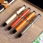 Перьевая ручка Jinhao Century 100, акриловая, с золотым зажимом, с наконечником 0,7 мм, Офисная деловая ручка