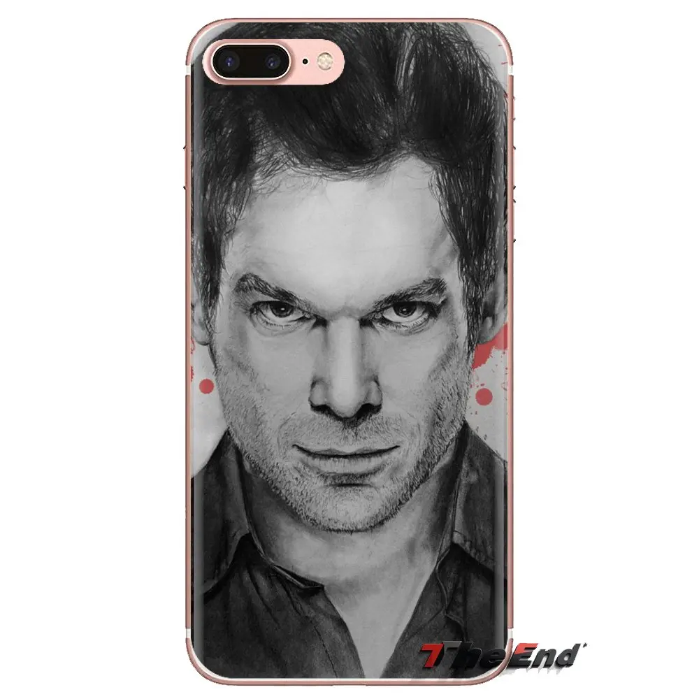 Для Xiao mi 4 5 5s 6 A1 A2 5X6X8 9 Lite SE Pro Max Mix 2 3 2S силиконовый чехол для телефона Dexter Morgan blood cross