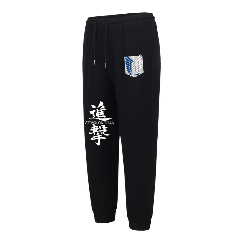 

Japanese Anime Attack On Titan Printed Harajuku Men's Pants Print Joggers Male Trousers Casual Sweatpants Sweatpants