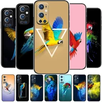 parrot bird for oneplus nord n100 n10 5g 9 8 pro 7 7pro case phone cover for oneplus 7 pro 17t 6t 5t 3t case