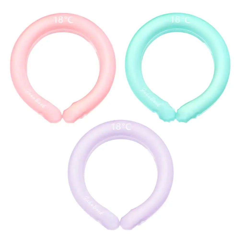 

Neck Cooling Ring Ice Pad Tube Outdoor Sports Cold-proof Neck Ring Ice Pad Pillow Summer Heatstroke Cycling Cooling Ring