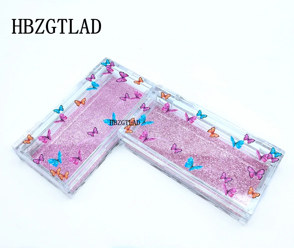 

20/50 шт., прямоугольные коробки для накладных ресниц