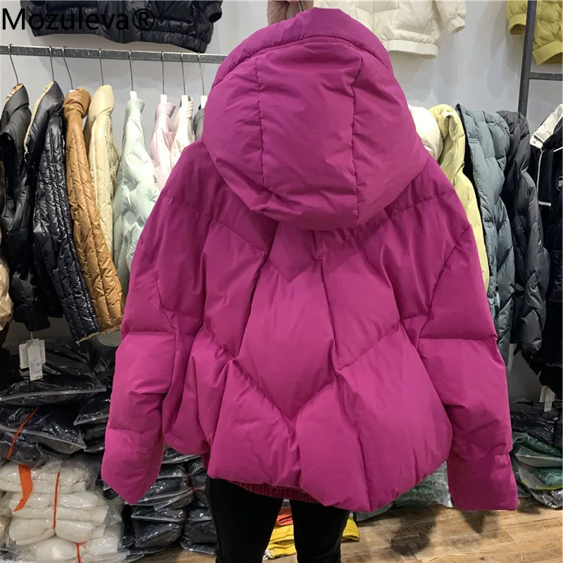 Куртка женская короткая на белом утином пуху зима 2021 | Женская одежда