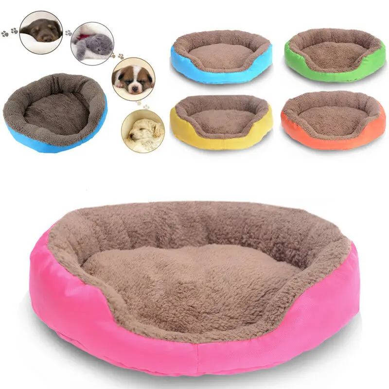 4 Colors Soft Flannel Pet Dog Puppy Cat Kitten Warm Bed home House Cozy Nest Mat Pad | Дом и сад