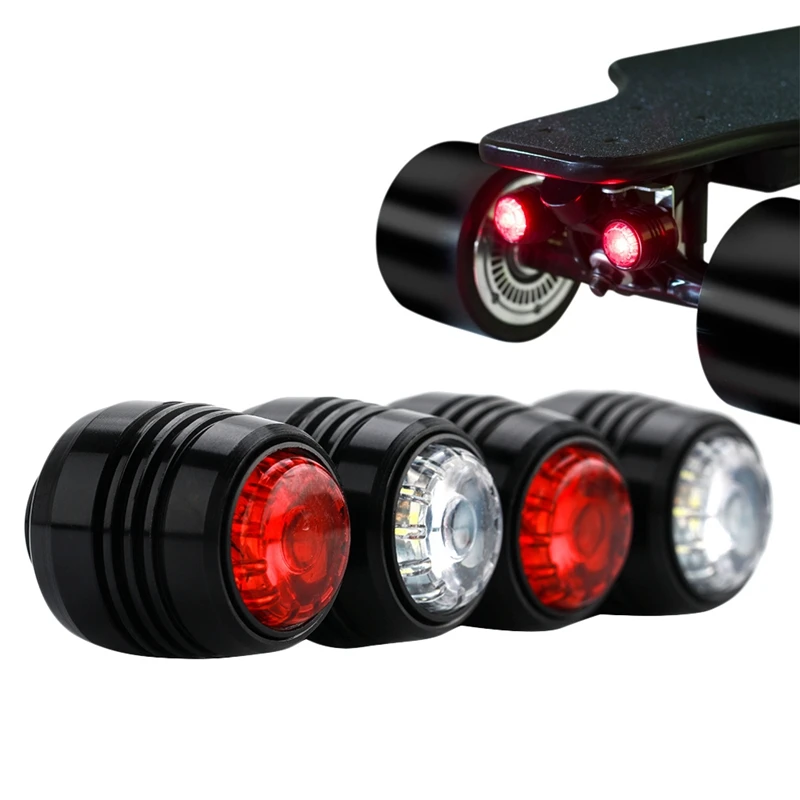 

4Pcs Skateboard Night Warning LED Lights for Skateboard Longboard