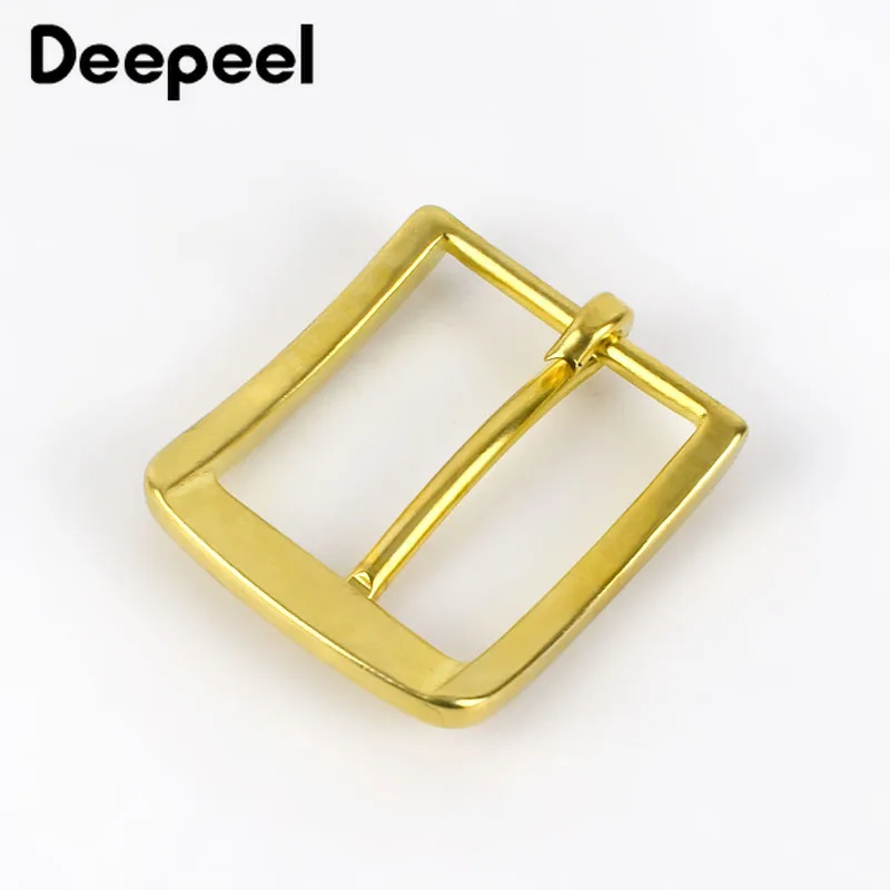 Deepeel твердой латуни с металлическим ремнем и пряжкой для мужчин женщин