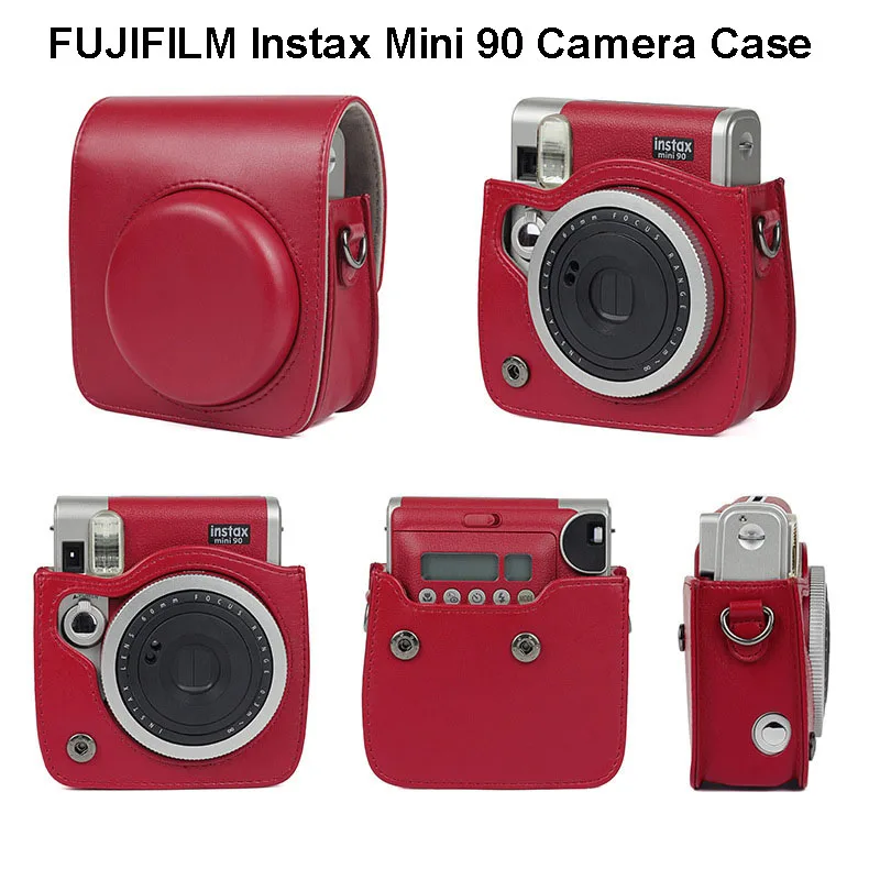 Чехол для Камеры FUJIFILM Instax Mini 90 Neo Classic чехол из искусственной кожи на плечо сумка
