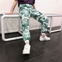 harem pants 2020 spring new retro oil painting printing casual loose thin full length female pants sport trousers for lovers