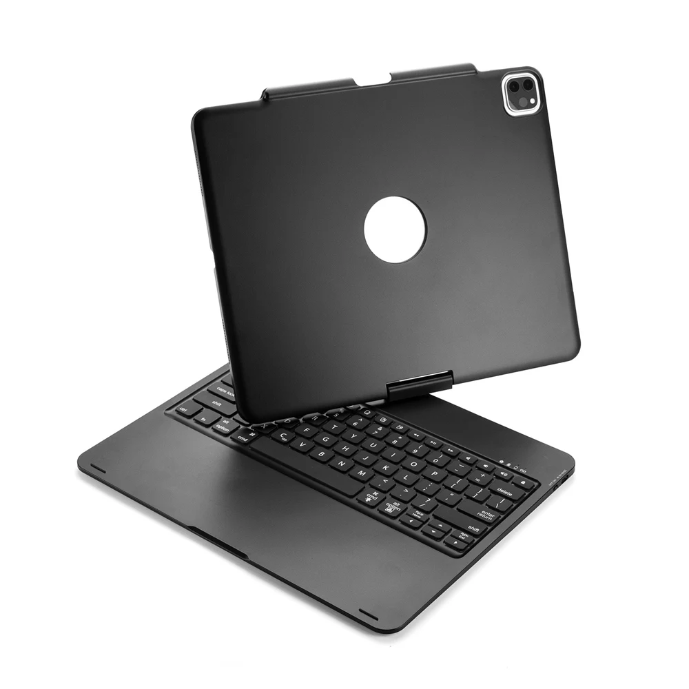 Тонкий смарт чехол с 7 цветной светодиодной подсветкой беспроводной Bluetooth