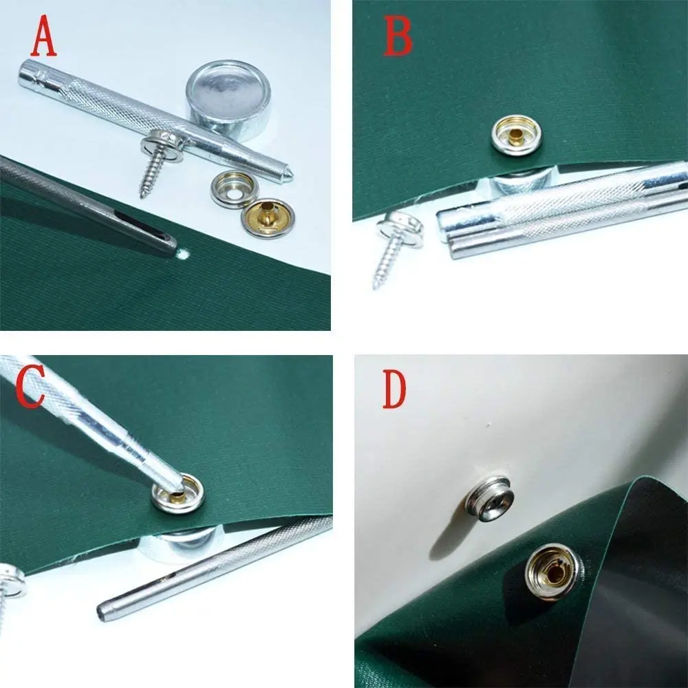 304 нержавеющая сталь морской класс холст защелки крепежные винты набор крепежных