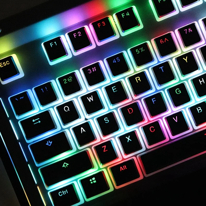 Механическая клавиатура Keycap PBT белый пудинг Двойная кожа молочный выстрел с