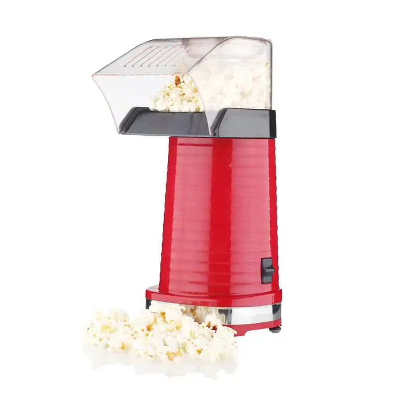 

1200W Efficient Production Pop Corn EU Plug Popcorn Makers Home Kitchen Party Hot-Air Oil-Free Popcorn Machine Pipoqueira