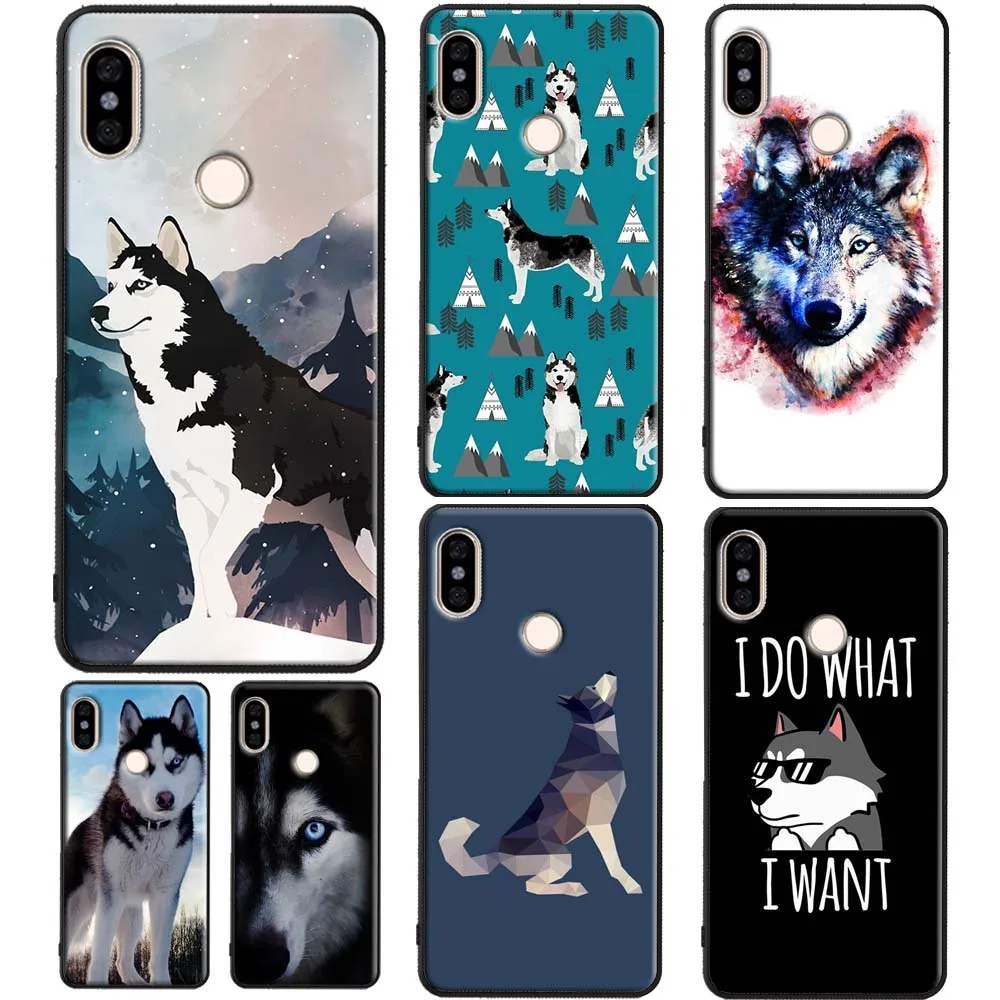 Siberian Husky Dog For Xiaomi Redmi Note 11 8 9 10 Pro 10S 9A 9T Mi Lite 11T POCO X3 M3 M4 F3 Case |