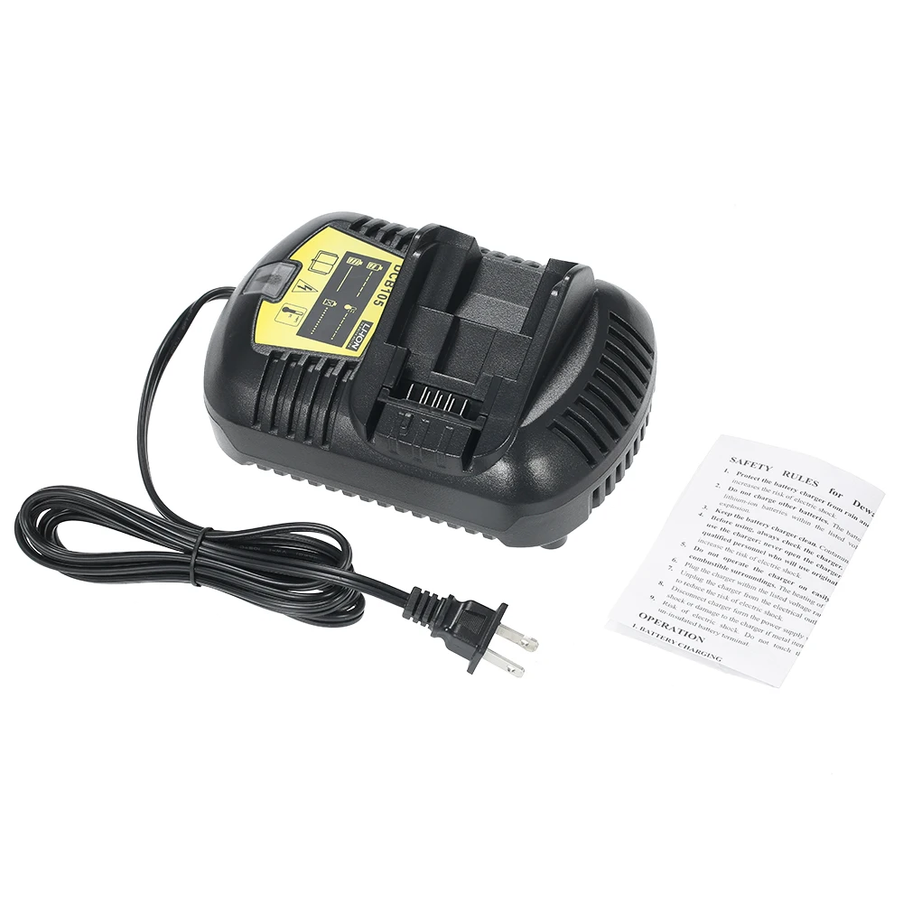 

New Battery Charger Replacement for DCB105 12V-20V Li-Ion Battery parafusadeira a bateria for Electric Screwdriver Power Tool