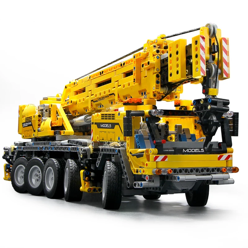 Моторизованный мобильный кран серии MOC Technic набор моделей для автомобилей MK II