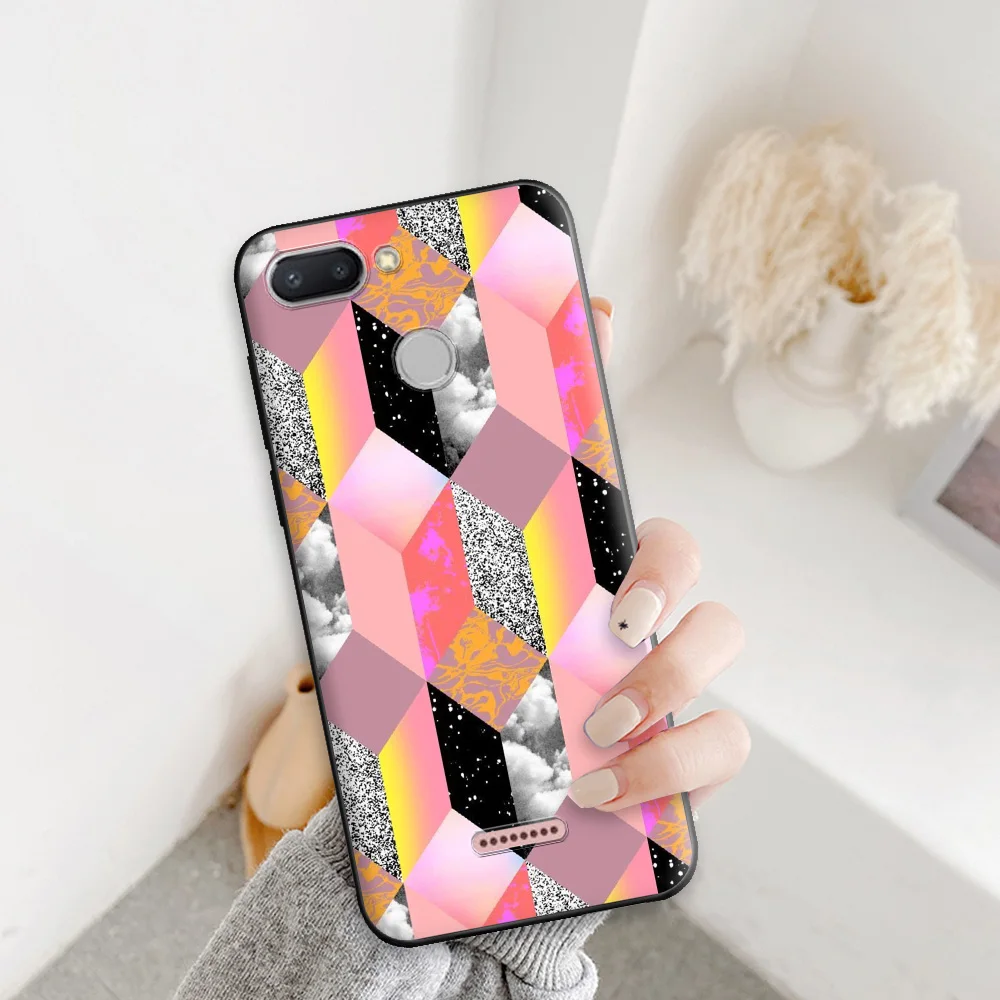 Case For Redmi 6 Case Redmi 6 Cool Fashion Pattern Silicone Soft Cover For Xiaomi Redmi 6 Case TPU Bumper on Redmi 6 Redmi6 Capa
