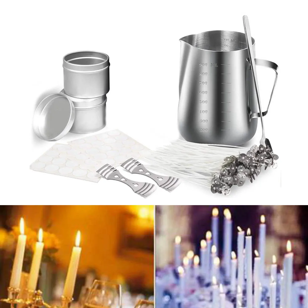 Набор наклеек из хлопка для изготовления свечей DIY вощеные детали свечей|Свечные