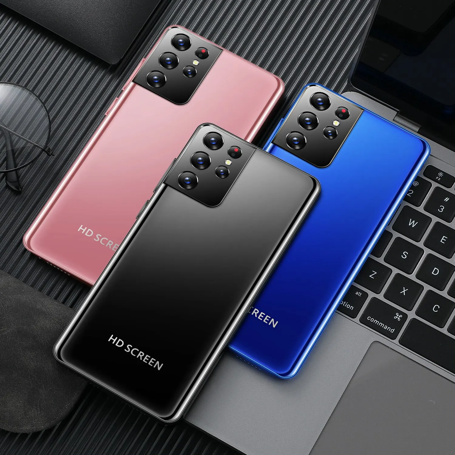 

16+32MP 6.0 Inch Screen Smartphone New Galxy S21+Pro MTK6889 Face Fingerprint ID Mobilephone 6800mAh Battery Unlock Cellphone