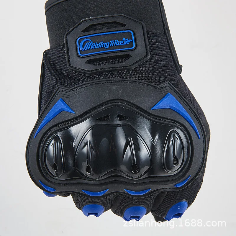 

Motorcycle riding gloves outdoor bicycle anti-skid anti-collision sunscreen long finger racing motorcycle gloves