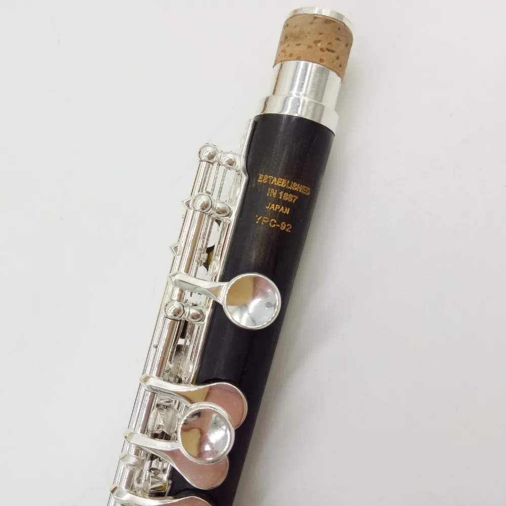 MFC Professional Piccolo 92 ABS Resin Body Silver-plated Headjoint Keys E Mechanism Instrument Bakelite Student Piccolos Flute