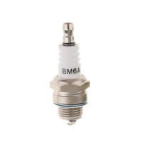 1pcs bm6a spark plug glow plug standard spark plug bm6a small engine replacemnet for 2 stroke mower strimmer