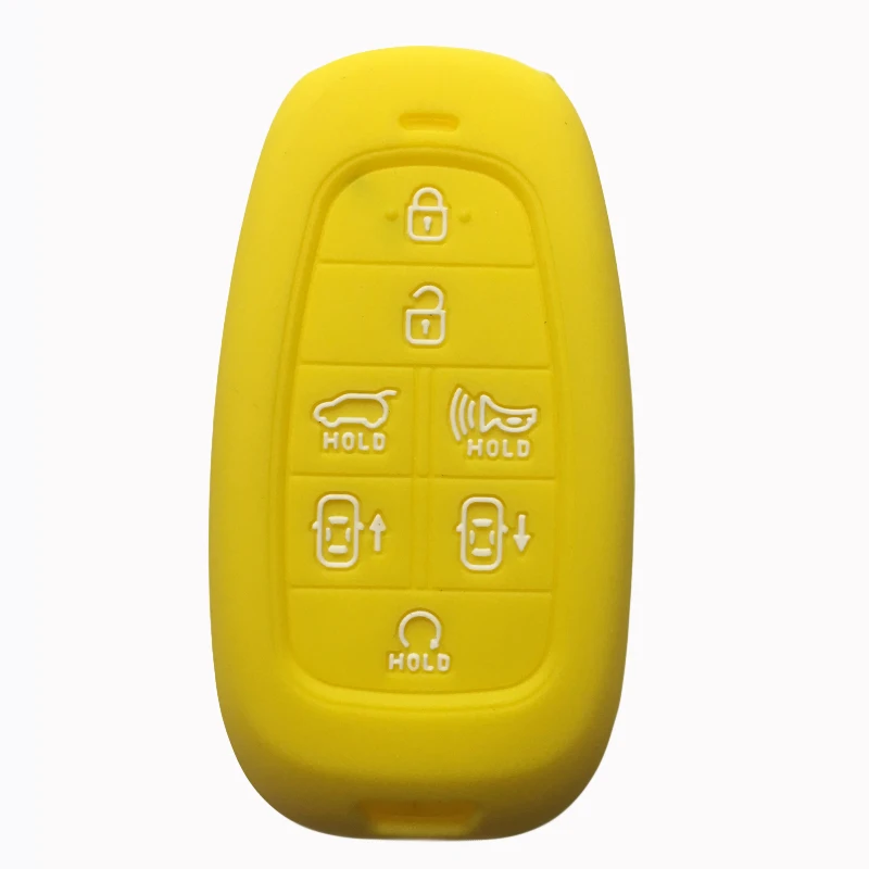 Чехол для автомобильного ключа чехол брелока сигнализации подходит Hyundai Sonata 2019 Dn8