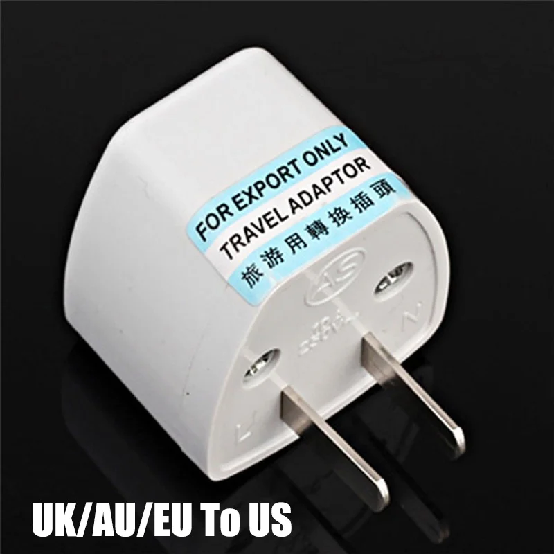 

Universal Plug Adapter UK US AU To European Brazil AC Power Socket Outlet Converter Travel International Charger Connectors