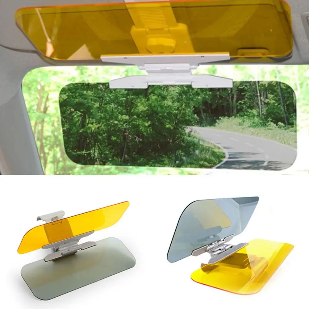 Солнцезащитный козырек для водителя автомобиля затемненные очки дня и ночи