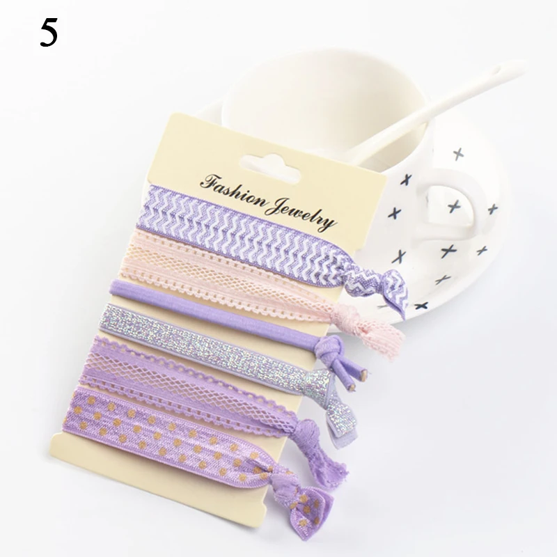 Резинка для волос с узлом 6 шт./лот| |