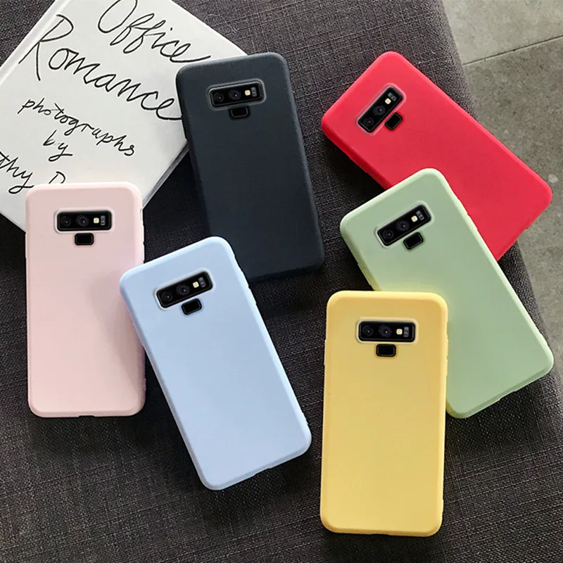 Модный чехол карамельных цветов для Samsung Galaxy Note 8 9 10 Pro S7Edge S8 S9 S10 Plus S10E M10 M20 M30 M30S