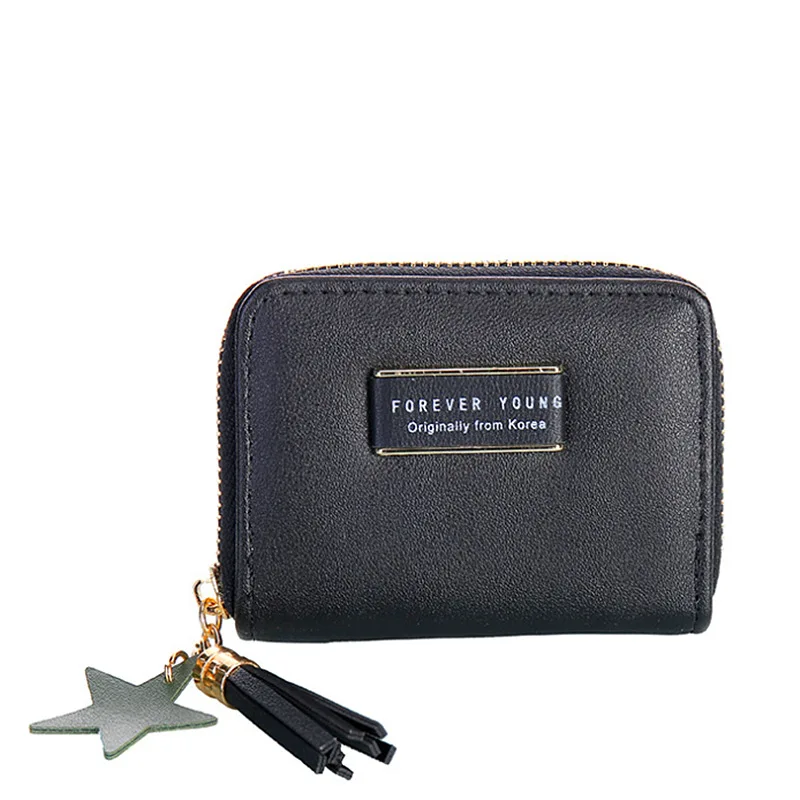 Женский кошелек новинка 2021 женский модный кожаный короткий на молнии держатель