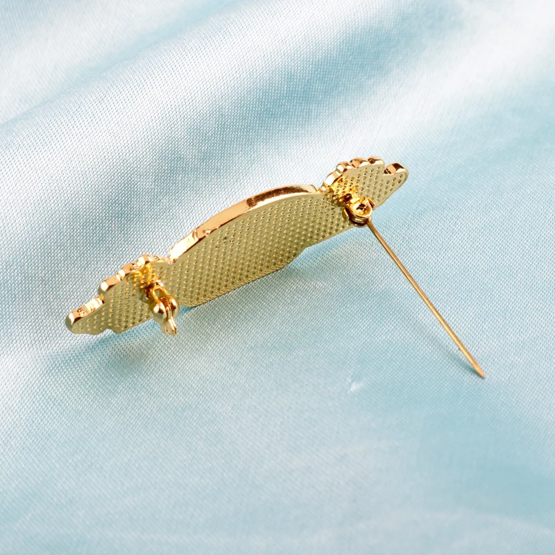 Модные ювелирные украшения для ТВ металлические эмалированные булавки с