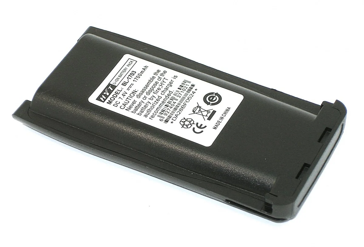 Аккумулятор для Hytera (HYT) TC-700 TC-700P TC-780 TC-780M ТАКТ-302 Li-ion 1700mAh 7.4V |