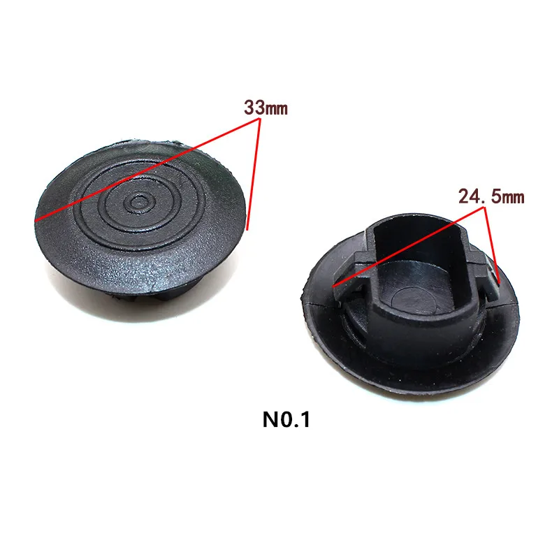 

Автомобильная Нижняя боковая напольная круглая Заглушка с отверстием для Toyota Corolla LEVIN Prado Land Cruiser Пластиковые Крепежные Зажимы