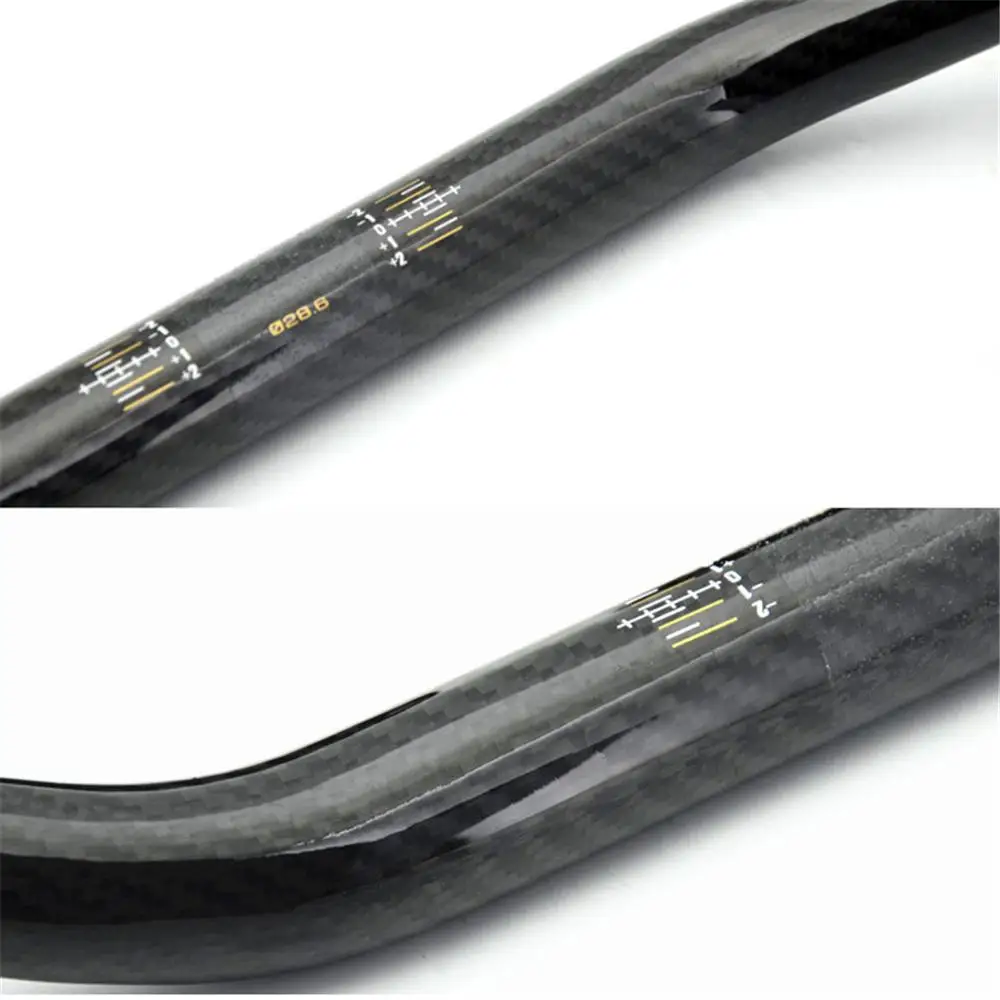 Мотоциклетный руль 28 мм 72 см выхлопной трубы из углеродного волокна для Xmax 300 KTM Duke