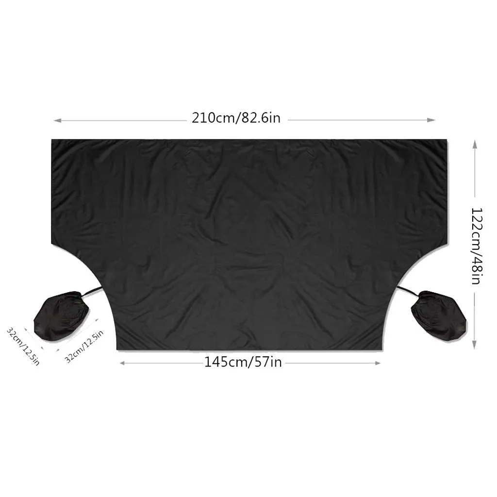 

Magnetic Car Windshield Cover Snow Frost Winter Wind Protector Magnetic Car Shield 212X145cm For All Cars