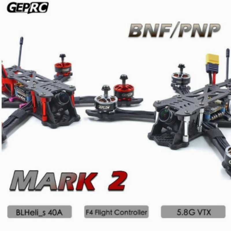 GEPRC GEP Mark2 Mark 2 свободный стиль FPV комплект из углеродного волокна для рамы Blheli-s 40A F4