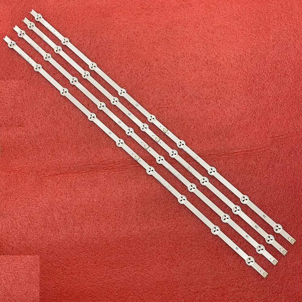 8 шт. светодиодный фонарь для TOSHIBA 42L6453B 42L6453DB 42PFH5209 42PFT6309 42”V14 DRT R1 L1 R2 L2 6916L 1588A 1589A 1590A