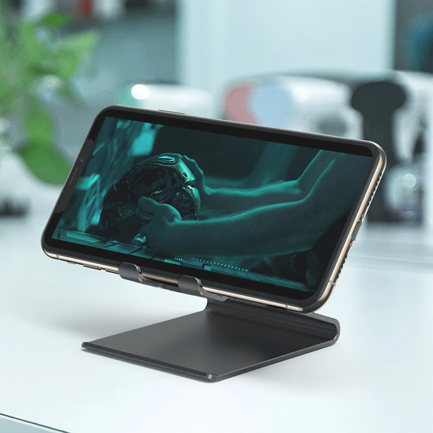 Besegad Универсальный алюминиевый сплав планшет телефон Настольный Держатель