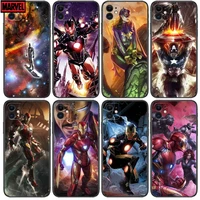 cool superhero iron man phone cases for iphone 13 pro max case 12 11 pro max 8 plus 7plus 6s xr x xs 6 mini se mobile cell