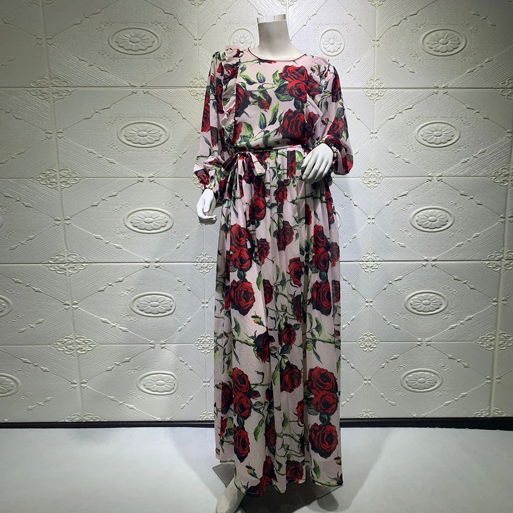 Женское длинное атласное платье Abaya Dubai турецкое мусульманское в стиле ислам